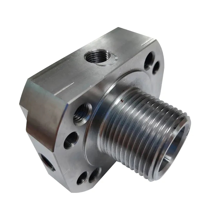 Precision Forged CNC Machining Parts Seamless CNC Machined Flanges Anti Leak For Mechanical Systems