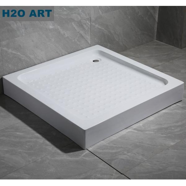 Four Side Acrylic Shower Tray with Big Iron Frame Legs Bath Tray