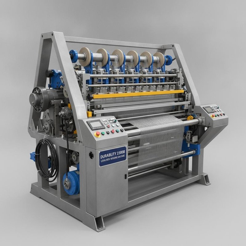 Low Energy Mesh Weaving Machine Durability 2300B