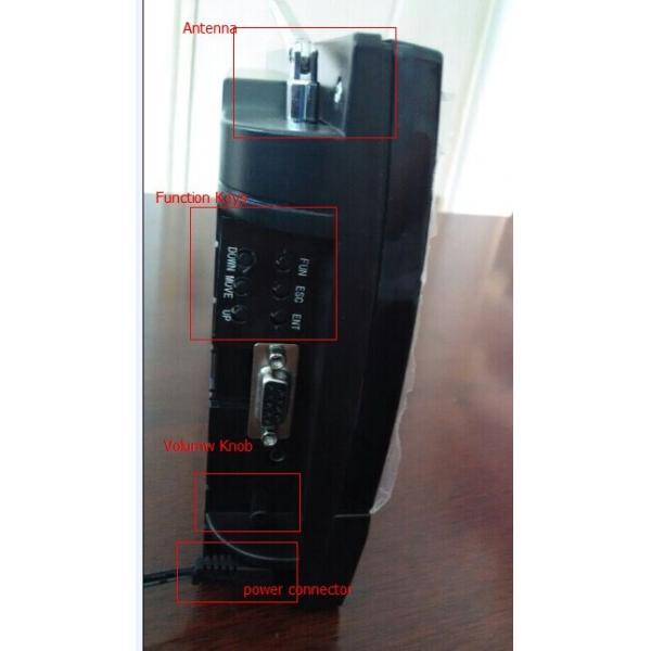 Sistema de llamada de voz inalámbrica de restaurante, soporte de receptor de pantalla digital, conexión con computadora