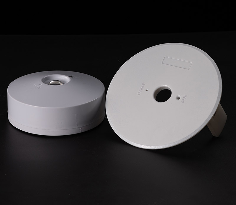 Mini Round Recessed Ceiling Mounted LED Emergency Light Battery Rechargeable L114N