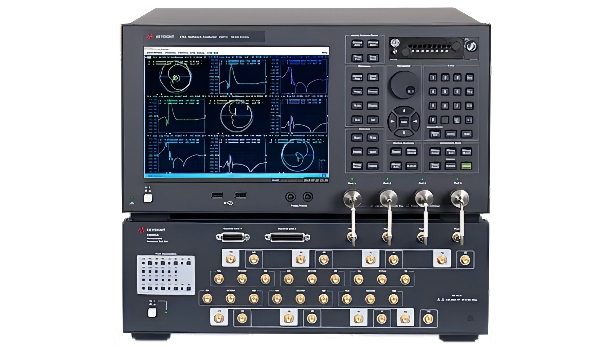 Keysight E5071C Векторальный сетевой анализатор ENA, E5092A Конфигурируемый мультипортовый тестовый набор