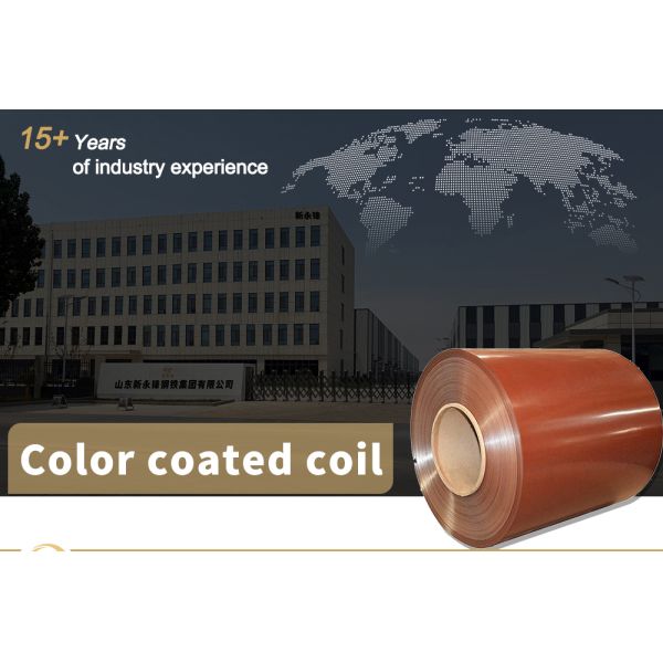 PPGI Dx51d Grade Prepainted Color Coated Steel Coil Galvanized For Container Plate