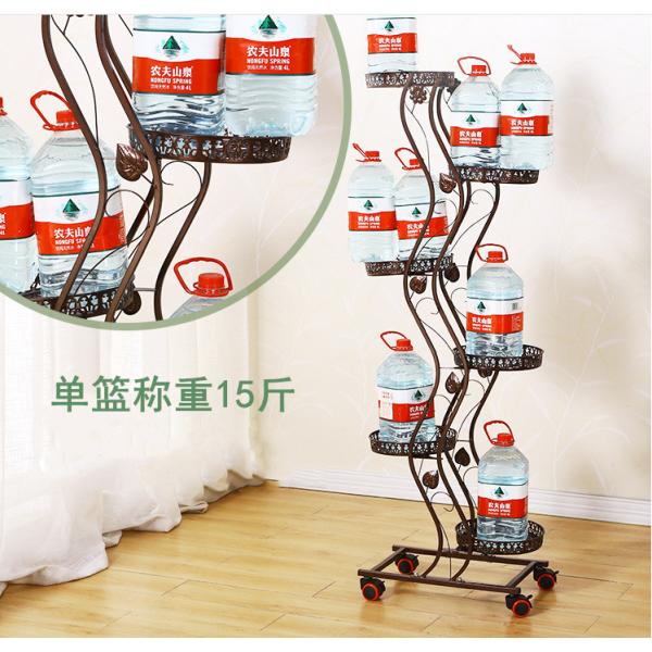 Anti Corrosion H81cm 6 Tier Metal Plant Stand For Decoration