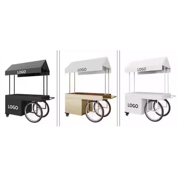 Chinese Ice Cream Mobile Cheap Price Street Crepe Fast Food Cart Tricycle Mobile Food Truck