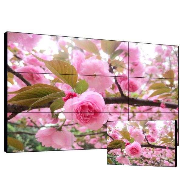8Bits 16.7M 3 X 3 Video Wall 1.7mm Bezel Gap 46 Lcd Video Screen 1920x1080