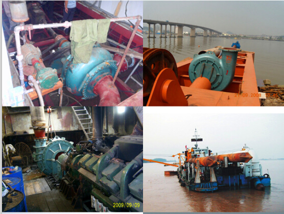 Abrasive Resisitant Diesel Engine 300ZJS (12Inch)  Sand Gravel Pump