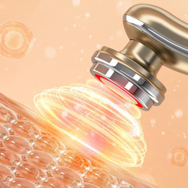 500mah Battery EMS Face Lifting Beauty Machine Anti Wrinkle LED Facial Massage Machine