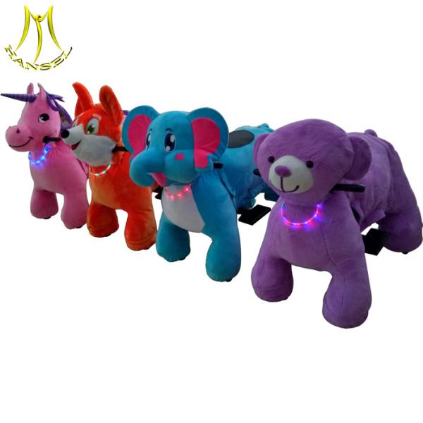 Hansel chinese electronic toy animal ride and  motorized animals made in china with children ride on animals