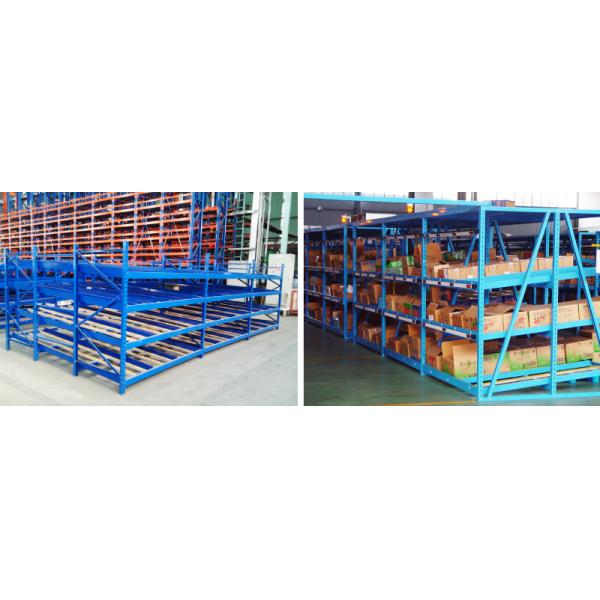 A12: Carton Flow Racking Roller Rack Gravity Roller Racking Roller Conveyor Racks