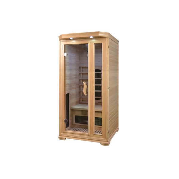 Rectangular Home Sauna Room With Safety System 100kg Gross Weight