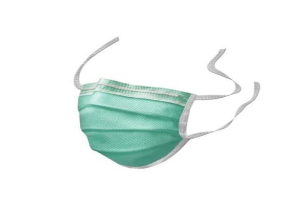 Odorless Surgical Mask Disposable 3 Ply Lace Up Disposable Non Woven Face Mask