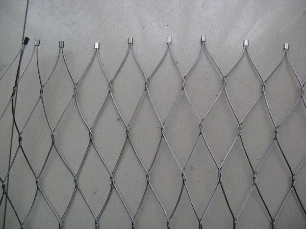 X tend wire rope mesh Stainless steel hand woven rope mesh