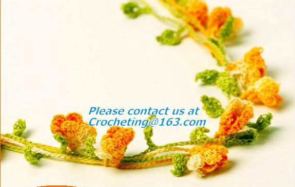 custom colorful crochet, crochet collar necklace, necklace, Crochet Flower Pendant, FLOWER
