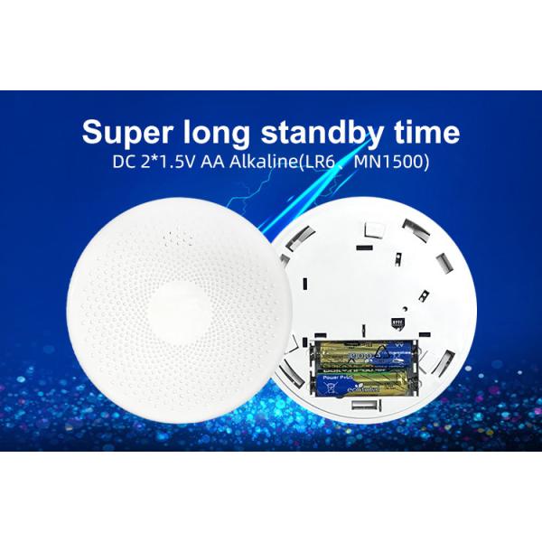 Детектора окиси углерода дыма Tuya сигнал тревоги CO дымовой пожарной сигнализации умного беспроводной