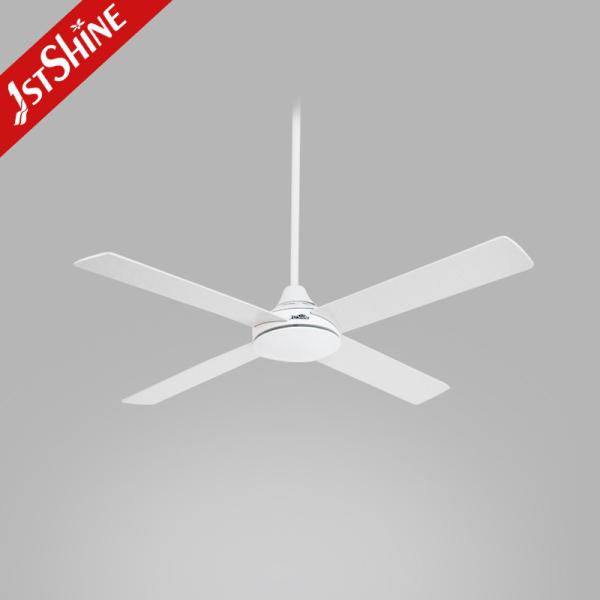 52 MDF Blades AC Motor Modern Decorative Ceiling Fan Fabricado pela 1stshine Direct