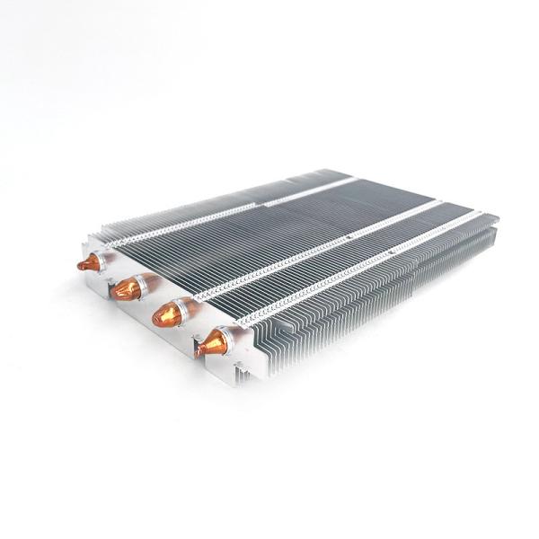 AL6063 heatsink сырья 1000w алюминиевый с heatpipe для света потока СИД