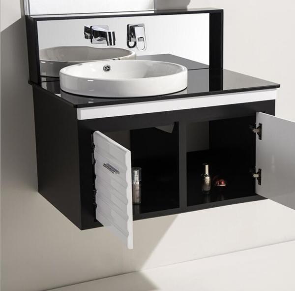 PVC Storey Height Bethroom Cabinets / Bathroom Furniture
