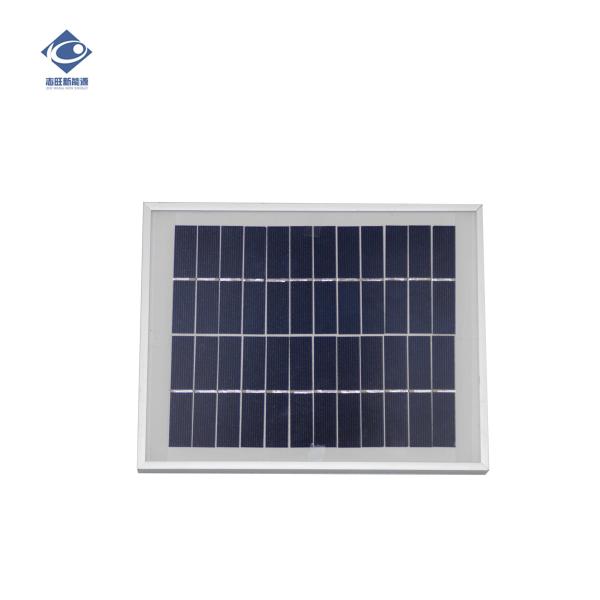 панель панели солнечной энергии ZW-5W-12V 12V 5W жилая солнечная фотовольтайческая