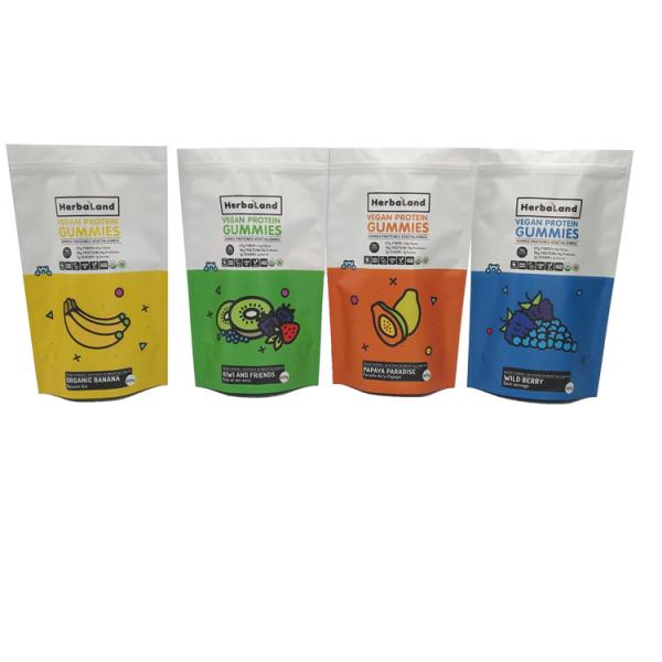 Sac MOPP de BDC Mylar d'ANIMAL FAMILIER de Gummies Fleixble de catégorie comestible
