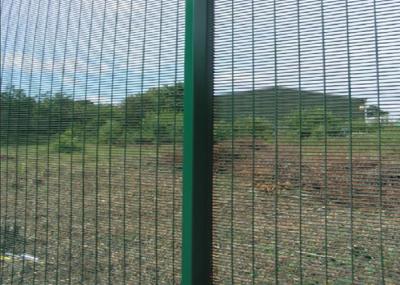 Durable 358 Anti Climb Mesh Fence Welded Mesh Panel 4 Mm Wire Clear View Finish