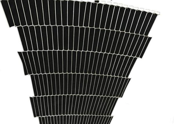 Stainless Steel Flat Flex Wire Mesh Conveyor Belt For Drying And Cooling