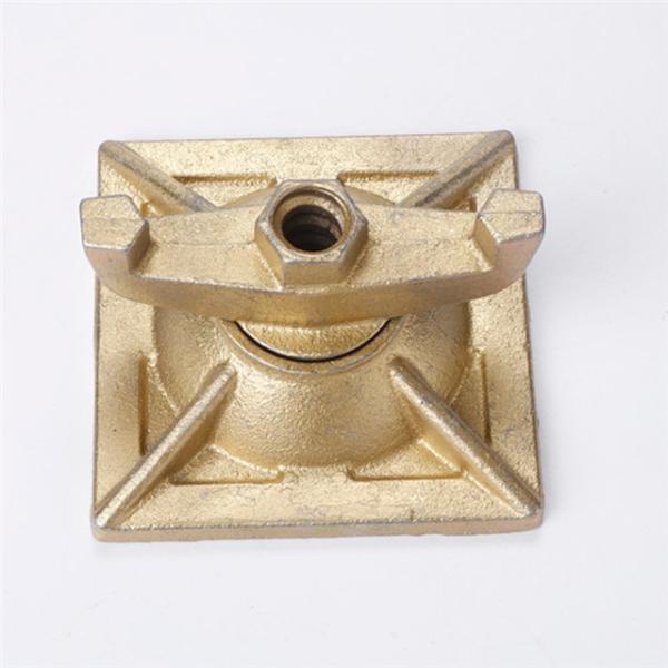 Гайка стяжного болта опалубки 17 мм с анкерной пластиной