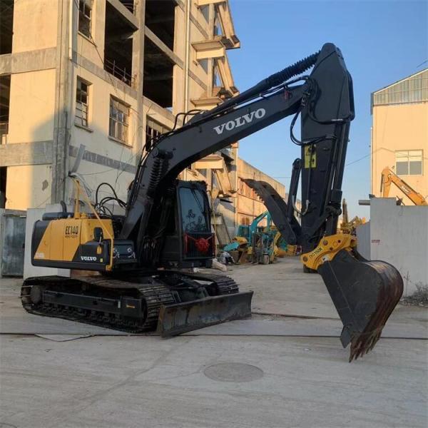 Excavadora japonesa usada VOLVO EC140BLC EC140B EC 140BLC 140B Excavadora hidráulica de 14 toneladas