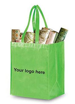 Многоразовые хозяйственные сумки с хозяйственной сумкой ЛОГОТИПА Ресиклабле изготовленной на заказ эко- дружелюбной