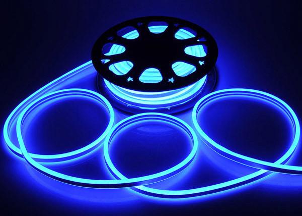 tira flexível da luz 220V de néon, luz conduzida flexível do tubo de néon do alojamento branco leitoso
