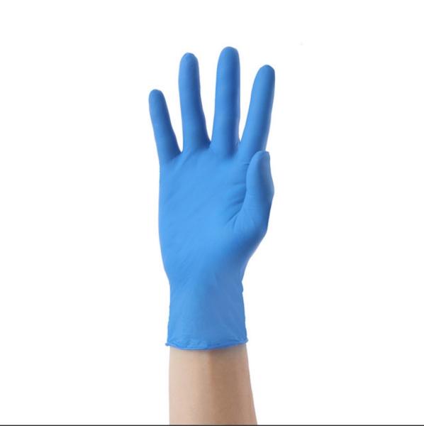 Powder Free  Disposable Nitrile Gloves Blue Large Nitrile Hand Gloves For Lab Protection