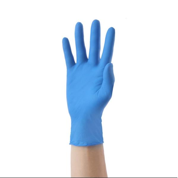 Powder Free  Disposable Nitrile Gloves Blue Large Nitrile Hand Gloves For Lab Protection