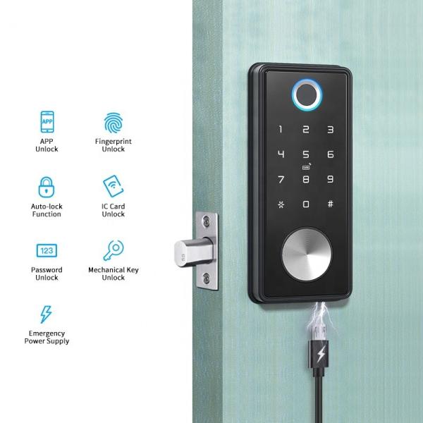 Serrure de porte résistante de carte de RFID avec le degré -10 à la température fonctionnante de 50 degrés