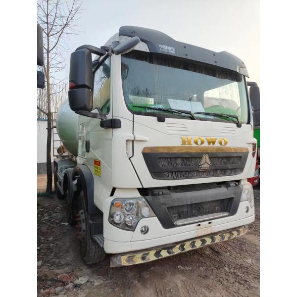 HOWO 14Cbm 2021year March Weight 31000kg Used Concrete Mixer Truck National Five Emission