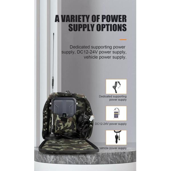 CTCSS/DCS Encode and Decode Network Customizable 10W Full Duplex Walkie Talkie Repeater