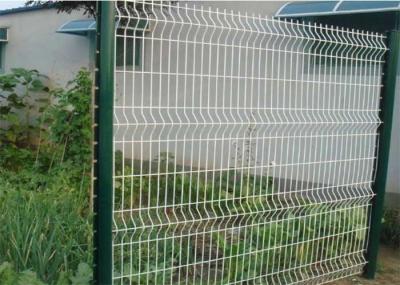3D curvou o revestimento do PE de Galvanized da cerca do cargo do pêssego de 50*200mm