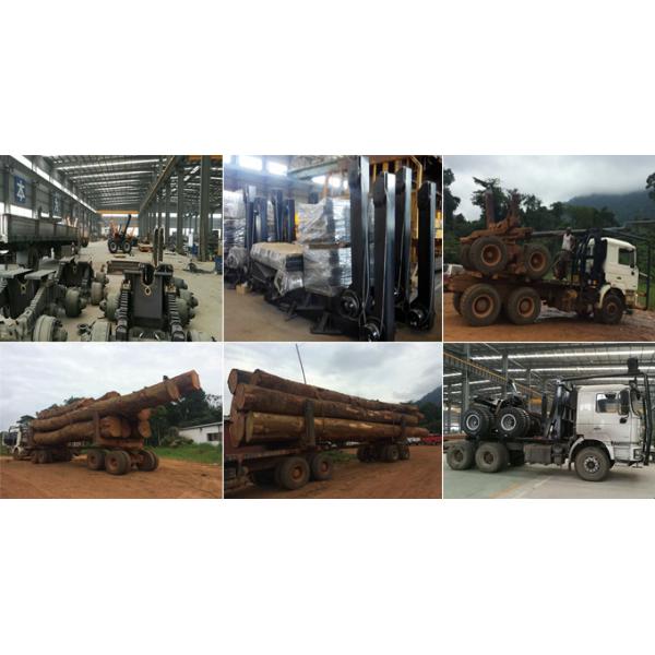 Трейлер затяжелителя журнала Мерседес полезная нагрузка 60000 кг для деревянного транспорта