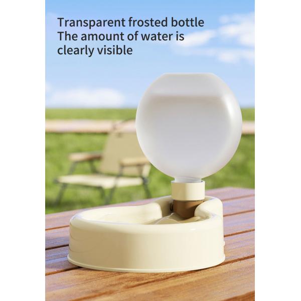 350 ml 500 ml alimentador de agua para perros plegable botella de bebida para mascotas diseño sellado