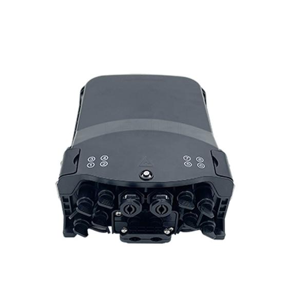 Black Outdoor IP65 Waterproof Optical Fiber Distribution Box KEXINT FTTH KXT-B-16L4