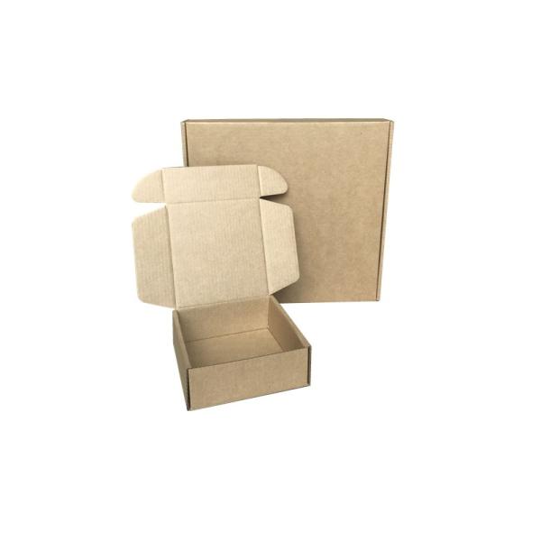 Clothes Packaging 290*290*80mm 200g Corrugated Folding Plane Mail Box
