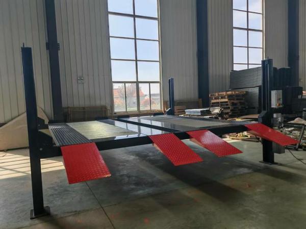 AA4C 4 Post 4 Cars Parking Lift Vehicle Lift Auto Storage System Auto Parking System Parking Elevator Car Stacker Vehicle Stacker Automobile Parking Lift Car Hoist