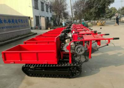 A esteira rolante Mini Crawler Electric Start Rubber da capacidade de carga 1MT seguiu o transportador para cultivar