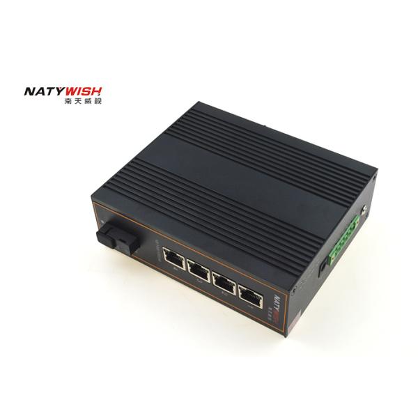 Compact Industrial Gigabit Ethernet Switch Supply Power To Surveillance Cameras