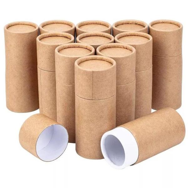 Cute Fancy Art Paper Cans Packaging Corrugated Cylinder Paper Tube Packaging Box