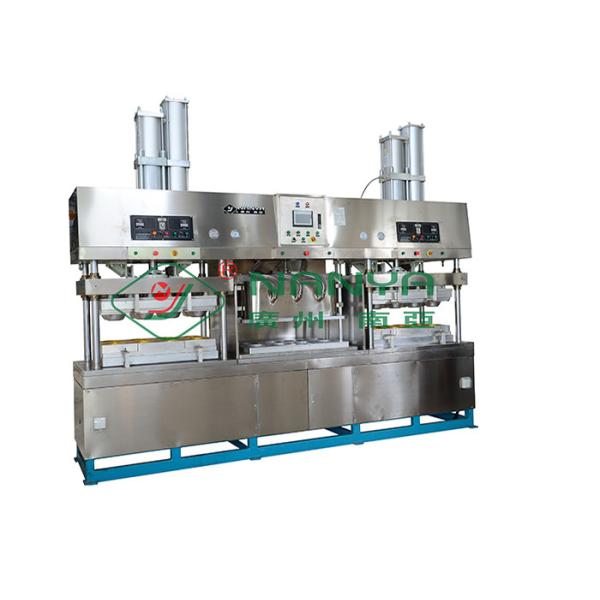 Устранимая машина делать бумажной тарелки багассы с ПЛК 1100*800мм