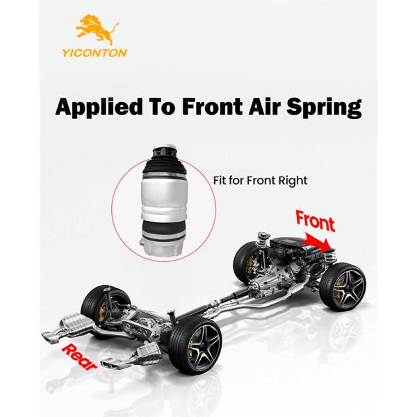 Front Right Air Suspension Spring Replacement For VW Touareg Porsche Cayenne 7P6616040K