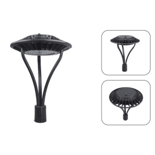 На открытом воздухе водоустойчивые приведенные в действие света IP66 привели света пала сада