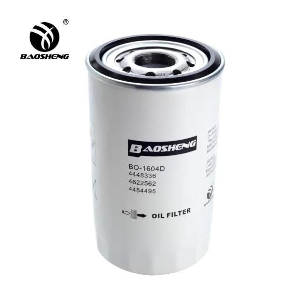 High Temperature Resistant Anti-Corrosion Excavator Oil Filter 4448336 4484495 210mm Height Engine Protection