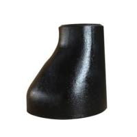 Os redutores excêntricos do aço carbono de alta qualidade terminam os encaixes de tubulação soldados com pintura preta para o encanamento industrial