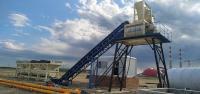 A dureza seca reboca a planta de tratamento por lotes concreta de KEMING da máquina do misturador com transtorte do sistema
